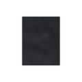 LUX 100 lb. Cardstock Paper, 8.5 x 11, Midnight Black, 50 Sheets/Pack (81211-C-56-50)