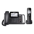 Panasonic Link2Cell KX-TG9581B 2-Line Corded Phone, Black