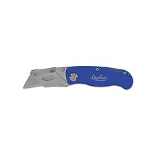 Sheffield Ultimate Lock Back Utility Knife, Blue (12113)