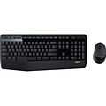 Logitech MK345 Wireless Keyboard & Mouse, Black (920-006481)