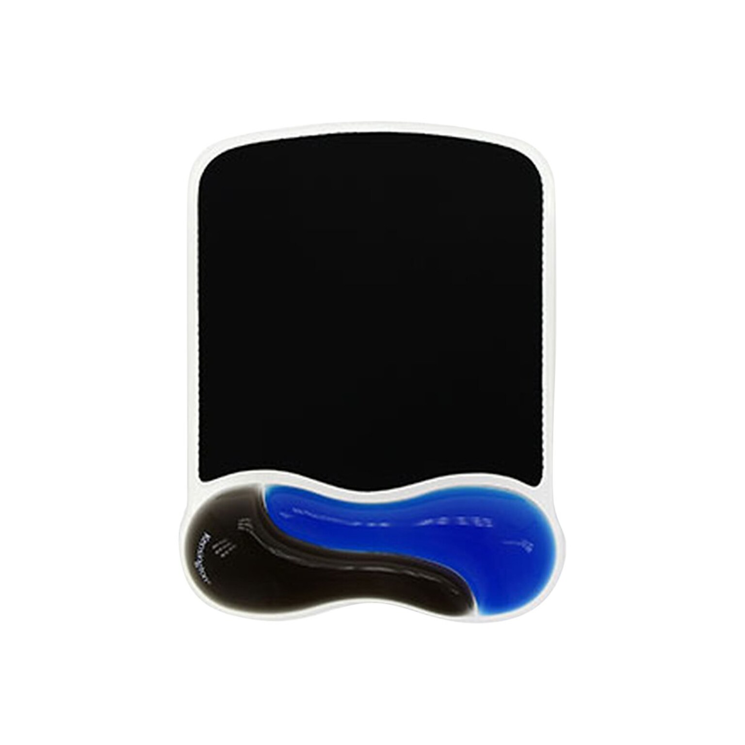 Kensington Duo Gel Mouse Pad, Black/Blue (62401)