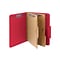 Smead Classification Folders with SafeSHIELD Fasteners, 2 Expansion, Letter Size, 2 Dividers, Brigh