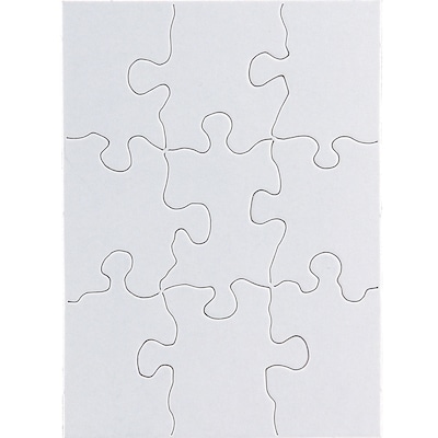 Hygloss Compoz-A-Puzzle®, 4 x 5 1/2 Rectangle, 9 pieces (HYG96113)