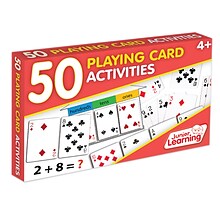 Junior Learning 50 Playing Cards Activities, Grades 1-5 (JRL341)