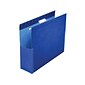 Pendaflex SureHook Reinforced Hanging File Folders with Box Bottom, 1/5-Cut Tab, Legal Size, Blue, 25/Box (PFX 59303)