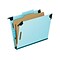Pendaflex Classification Hanging File Folders, 1/3-Cut Tab, Letter Size, Light Blue, 10/Box (PFX 592