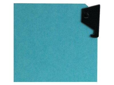 Pendaflex Classification Hanging File Folders, 1/3-Cut Tab, Letter Size, Light Blue, 10/Box (PFX 592