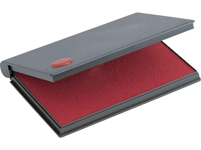 2000 Plus No.1 Stamp Pad, Red Ink (090410)