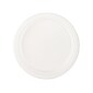 Eco-Products Compostable Round Sugarcane Plate, 10", Natural White, 500/Carton (ECOEPP005)