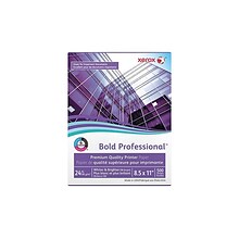 Xerox Bold Professional 8.5 x 11 Bond Paper, 24 lbs., 98 Brightness, 500/Ream (3R13038)