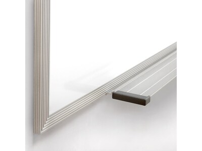 Ghent M2 Series Laminate Dry-Erase Whiteboard, Aluminum Frame, 5' x 4' (M2-45-4)