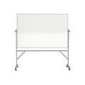 Ghent Porcelain Dry-Erase Whiteboard, Aluminum Frame, 6 x 4 (ARM1M146)