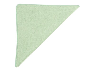 Rubbermaid Light Commercial Microfiber Rags, Green, 24/Pack (1820578)
