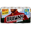 Brawny Pick-A-Size XL Kitchen Roll Paper Towels, 2-Ply, 130 Sheets/ Roll, 8 Rolls/Carton (441375)