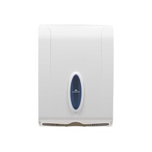 Georgia-Pacific Plastic C-Fold/Multifold Paper Towel Dispenser, White (56630/01)