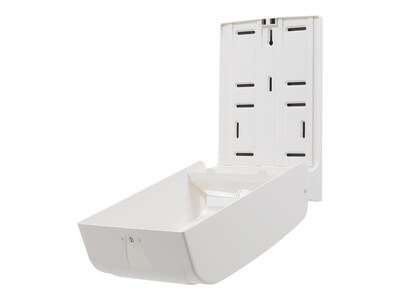 Georgia-Pacific Plastic C-Fold/Multifold Paper Towel Dispenser, White (56630/01)