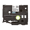 Brother P-touch TZe-261 Laminated Label Maker Tape, 1-1/2 x 26-2/10, Black On White (TZe-261)