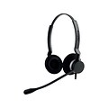 jabra Biz 2300 QD Duo Noise-Canceling Phone Headset, Over-the-Head, Black (2309-820-105)