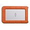 LaCie Rugged 2TB External Hard Drive Portable HDD USB-C USB 3.0 Drop Shock Resistant for Mac and PC,