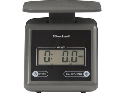 Brecknell Digital Postal Scale, 7 lb. Capacity (PS 7 GRAY)