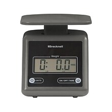 Brecknell Digital Postal Scale, 7 lb. Capacity (PS 7 GRAY)