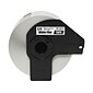 Brother DK-2212 Wide Width Continuous Film Labels, 2-4/10" x 50', Black on White (DK-2212)