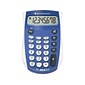 Texas Instruments TI-503SV 8-Digit Pocket Calculator, Blue