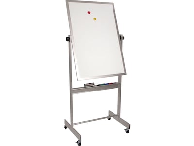 Best-Rite Deluxe Laminate Dry-Erase Whiteboard, Anodized Aluminum Frame, 3 x 2 (74854)