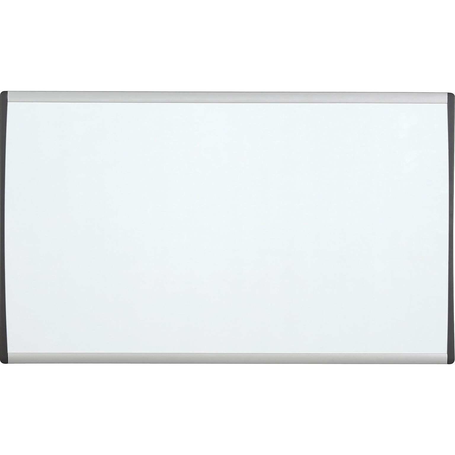 Quartet Arc Cubicle Painted Steel Dry-Erase Whiteboard, Aluminum Frame, 2 x 1 (ARC2414)