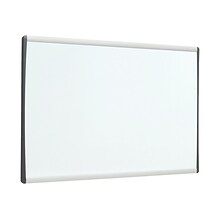 Quartet Arc Cubicle Painted Steel Dry-Erase Whiteboard, Aluminum Frame, 2 x 1 (ARC2414)