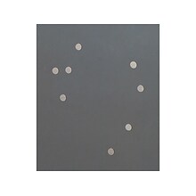 Quartet Matrix Magnets, Silver, 50/Pack (SM50)