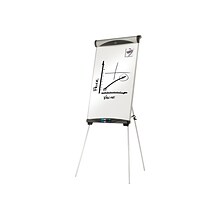 Quartet Euro Magnetic Easel, 73.5, Silver Metal (EU500E)