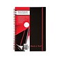 Black N' Red Professional Notebooks, 5.875" x 8.25", Wide Ruled, 70 Sheets, Black (JDK-C67009)