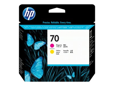 HP 70 DesignJet Printhead, Magenta, Yellow (C9406A)