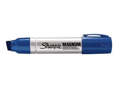 Sharpie Magnum Permanent Marker, XL Chisel Tip, Blue (44003)
