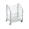 Safco Wire Mobile File Cart with Lockable Wheels, Light Gray (3090)