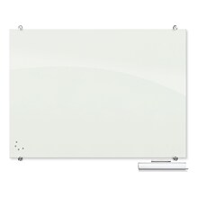 Best-Rite Visionary Glass Dry-Erase Whiteboard, 4 x 3 (83844)