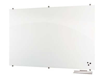 Best-Rite Visionary Glass Dry-Erase Whiteboard, 6' x 4' (83845)