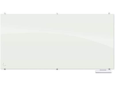 Best-Rite Visionary Glass Dry-Erase Whiteboard, 8 x 4 (83846)