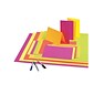 Pacon Neon Poster Boards, 2.5' x 2', Assorted Colors, 25/Carton (104234)