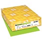 Astrobrights Cardstock Paper, 65 lbs, 8.5" x 11", Terra Green, 250/Pack (22781)