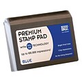 2000 Plus No.1 Stamp Pad, Blue Ink (030255)