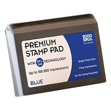 2000 Plus No.1 Stamp Pad, Blue Ink (030255)