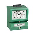 Acroprint Model 125 Punch Card Time Clock System, Green (01-1070-413)