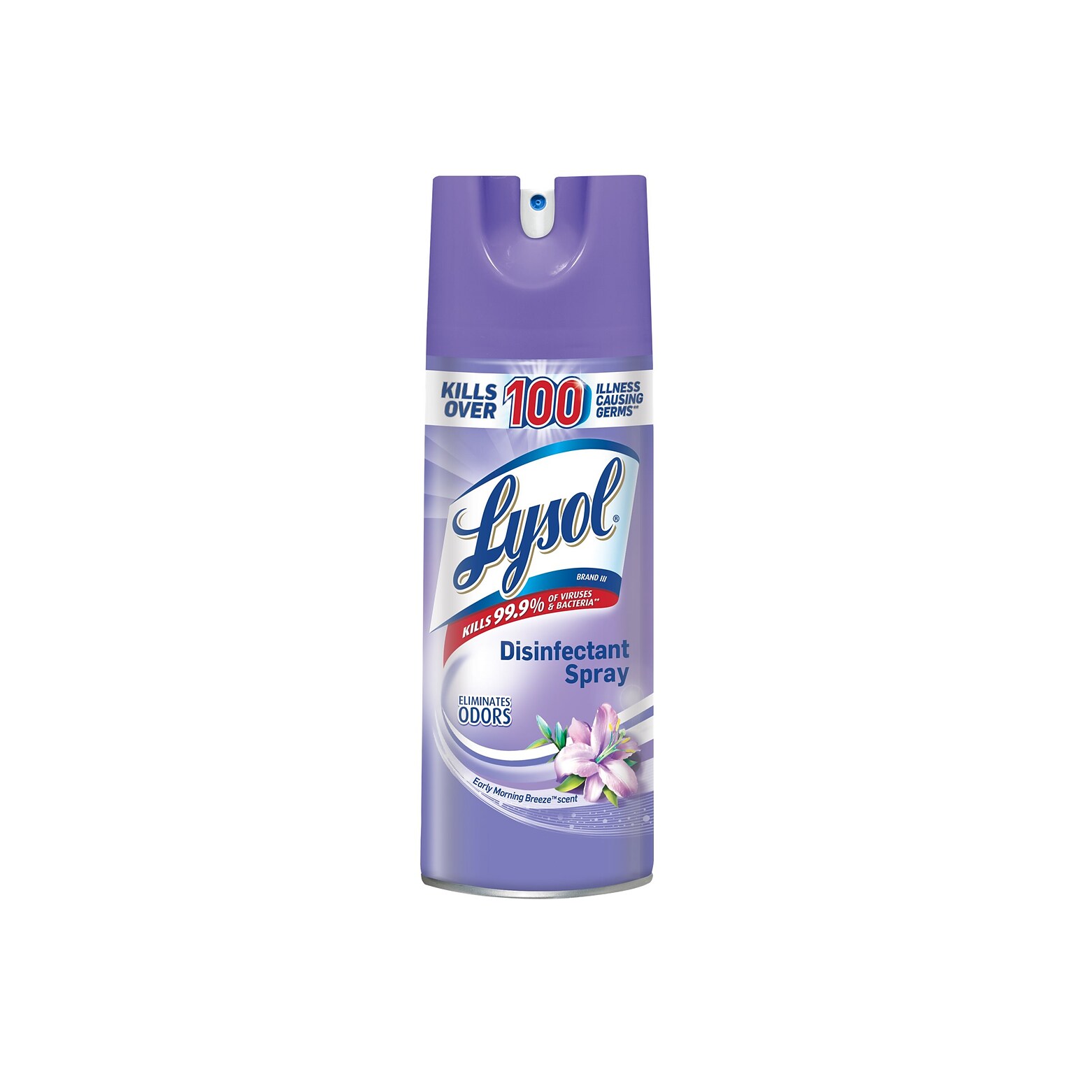 Lysol All-Purpose Cleaners & Spray Disinfectant, Early Morning Breeze Scent, 12.5 oz., 12/Carton (RAC80833)