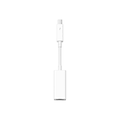 Apple Thunderbolt to Gigabit Ethernet Adapter for Thunderbolt-Equipped Macs, White (MD463LL/A)