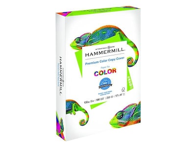 Hammermill Premium Color Copy 11W x 17L Cover Paper, 100 lbs., 100 Brightness, 250/Ream (133202)