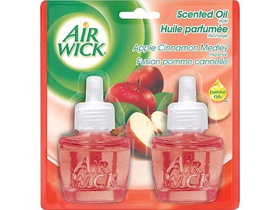 Air Wick Scented Oil, Apple Cinnamon Medley, 2/Pack (6233880420)