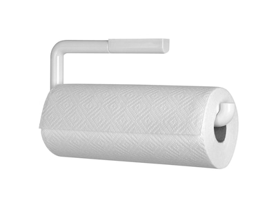 interDesign Basic Kitchen Paper Towel Holder, White (35001)