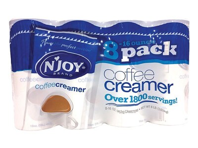 N Joy Original Dairy Free Powdered Creamer, 16 oz., 8/Pack (90849)